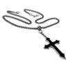 Osbourne's Cross Pendant and Necklace Skull Alchemy Gothic P618