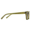 Z Supply Polarized Sunglasses - VILLA - Olive Gradient - side view