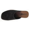 Corkys Footwear Wedge Mule - MAYBE LATER - Faux Black Suede - top view