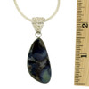 Natural Boulder Opal pendant.