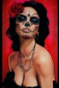 Isabella Muerte by Daniel Esparza Tattoo Art Print  Day of the Dead Sugar Skull