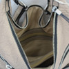 Stonewashed taupe brown purse or backpack.