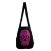 Pink Day of the Dead skull bag.