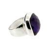 Large Amethyst cocktail ring.