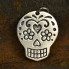 Day of the dead charm pendant. 