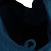 Blue Cotton Sling Bag Purse with OM Design