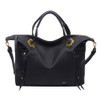 The Ali Satchel Handbag Purse Black Crossbody Bag