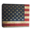 Men's Bi-Fold Wallet Vintage American Flag