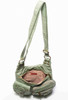 The Aria Crossbody Purse Faux Leather Shoulder Bag Seafoam Green