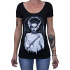 Monster's Bride by Shayne of the Dead Bohner Women's Tee Shirt Frankenstein Mummy