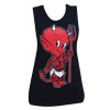 Lil Devil by Adi Women's Tattoo Art Muscle Tee Tank Top Shirt Tattooed Baby Satan