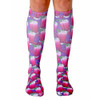 Raspberry Mojito Knee High Socks