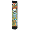 Men's Crew Socks Senor Bones Day of the Dead Mustache Skeleton