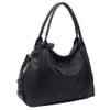 The Anna Tote Hobo Black Purse Cross Body Handbag