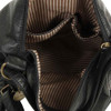 The Joia Convertible Sack Crossbody Shoulder Bag Purse Black