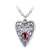Alchemy Gothic Third Eye Petit Ouija Board Pendant Necklace Pewter Jewelry P860