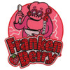 General Mills Franken Berry Cereal Monster Patch Embroidered Iron On Applique