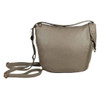 The Joia Convertible Sack Crossbody Shoulder Bag Purse Grey