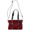 Sourpuss Purse Mini Leda Red Leopard Stud Crossbody Shoulder Bag