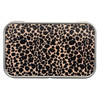 Leopard Animal Print Rectangle Metal Storage Tin Stash Box