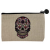 Heart Eyes Sugar Skull Coin Purse Pouch