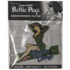 Bettie Page Bombs Away Patch packaged view