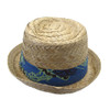 Natural Beach hat by Ole Headwear back view.  