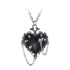 P855 - Witches Heart Pendant
