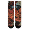 Slogan Skull Bird Men's Crew Socks