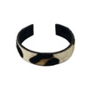 Off-white thin cuff bracelet. 