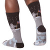 Men's Man On the Moon Crew Socks back view