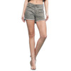 Judy Blue olive green soft brushed denim shorts. 
