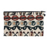 Glam Squad Linen Zippered Pouch back view