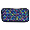 Peacock Mermaid Scales Zippered Pouch