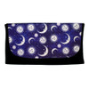 Moons and Stars with glitter roll up travel bag. 