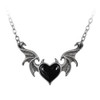 P896 - Black Soul Bat Wing Necklace