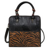 Tiger Top Handle Purse back view