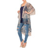 High-Low Bohemian Cardigan Lace Duster front view