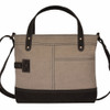 Mona B Jules Re-Cycled Canvas Crossbody Bag front view