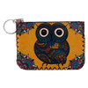 Bohemian Owl Leatherette Coin Purse