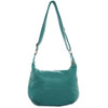 Vegan Leather Teal Crossbody Purse back view