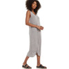 Z Supply Reverie Knot Triblend Dress Heather Grey side view