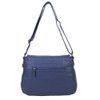 Navy Blue Messenger Crossbody Purse back view