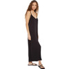 Z Supply Summerland Black Slim Flared Jumpsuit side view