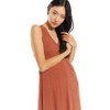 Z Supply Russet Reverie Midi Dress front view