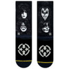 Merge 4 Band KISS Faces Crew Socks back view