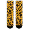 MERGE4 Leopard Animal Print Crew Socks