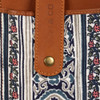 Blues Prism Cellphone Crossbody Wallet close up view