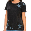 T-Party Star Print Tee Shirt close up view