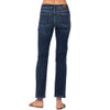 Judy Blue Mid-Rise Straight Leg Denim Jean back view